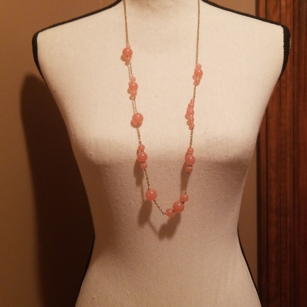 JCrew Long Beaded Necklace